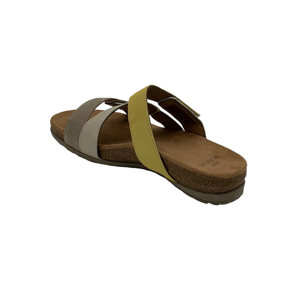 Earth Origins Women's Ohana Casual Sandals Yellow Multi - Wide - Picture 3 of 3